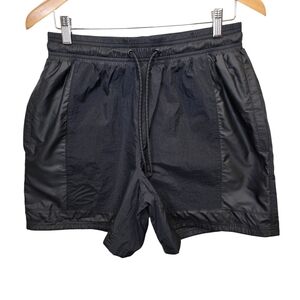 NWT Under Armour X Curry Men's L Woven Black Athletic Drawstring Training Shorts